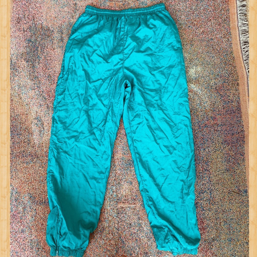 Vintage windbreaker tracksuit pants bottoms